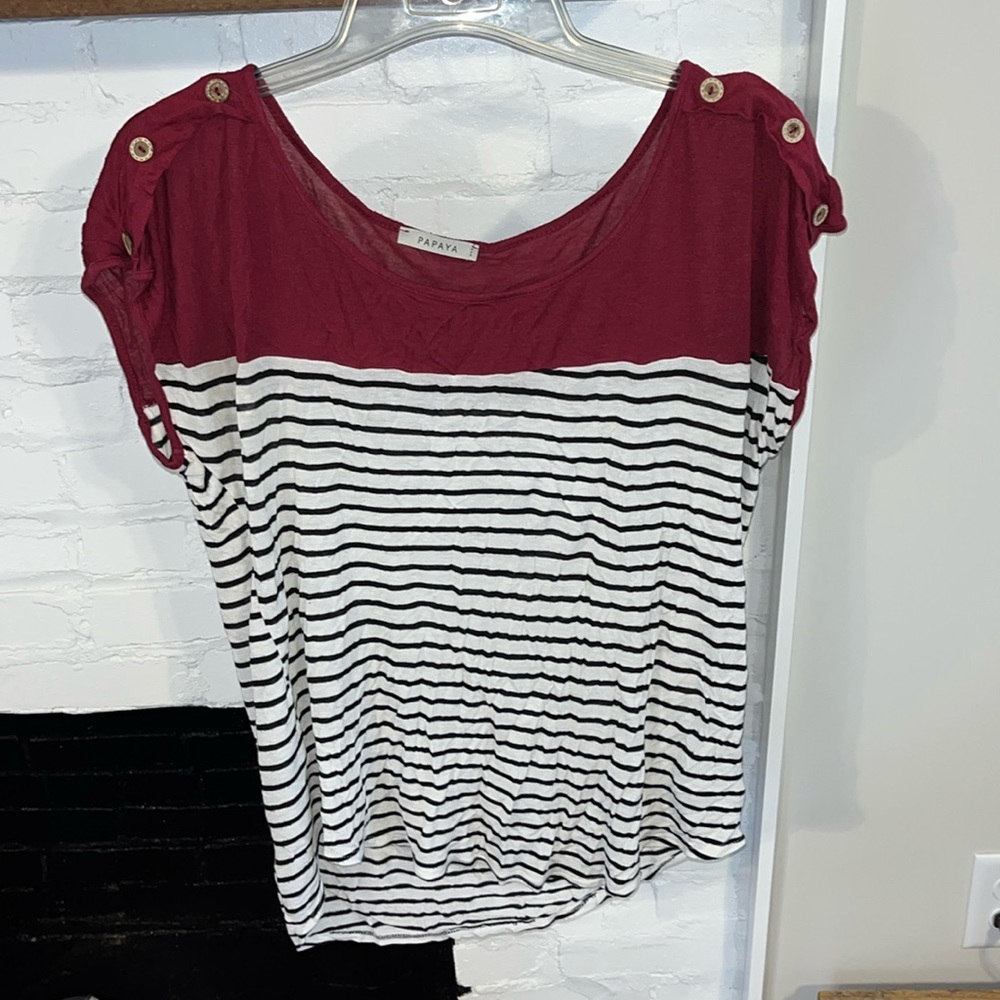 Short sleeve tunic